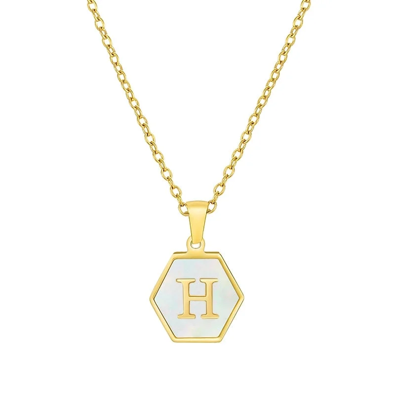 White Shell H (Including Chain)