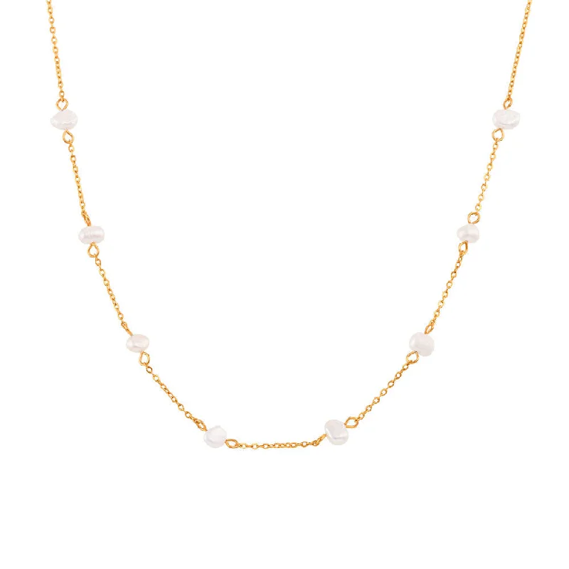 Freshwater Pearl Chain Necklace