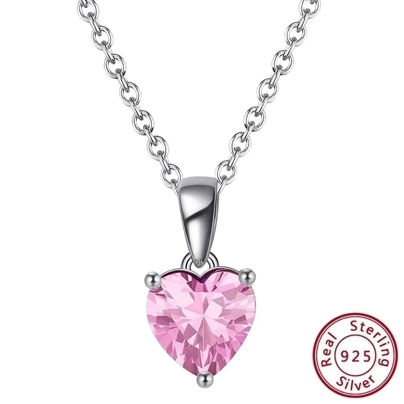 October: Pink Zirconium|925 Silver