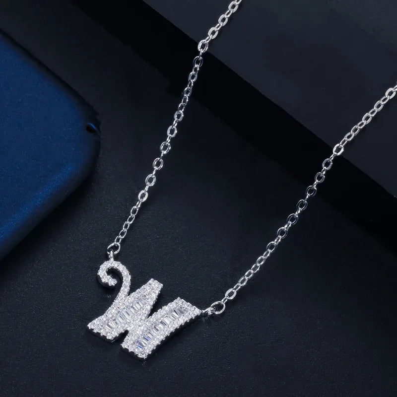 Letter W (with Chain)