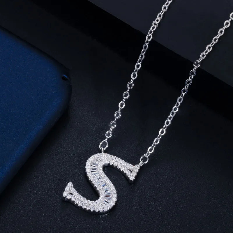 Letter S (with Chain)