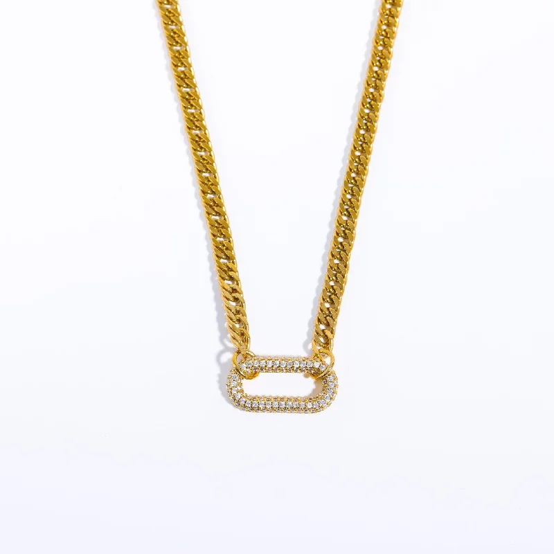 White Diamond Neck Chain (36 5cm)