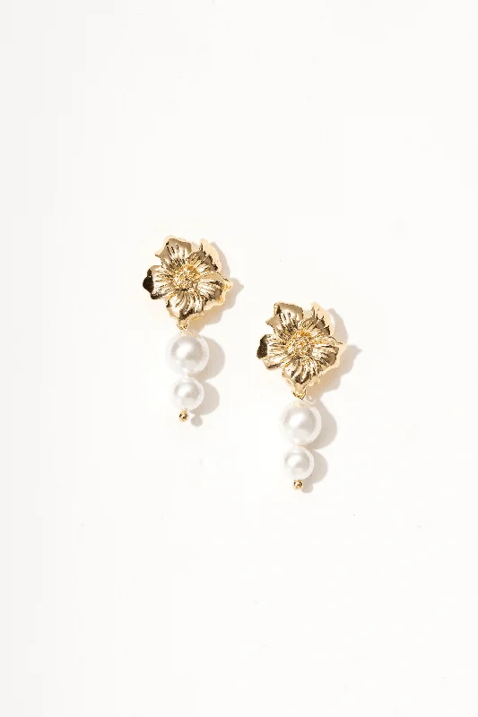 Tassel Earrings-Zahra Pearl Drop Earrings