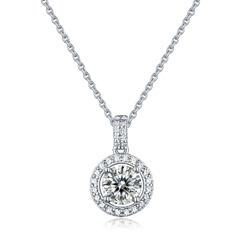 Round Cake Necklace 1ct (Bare Goods)