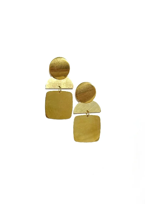 Minimal Gold Earrings-Holmes