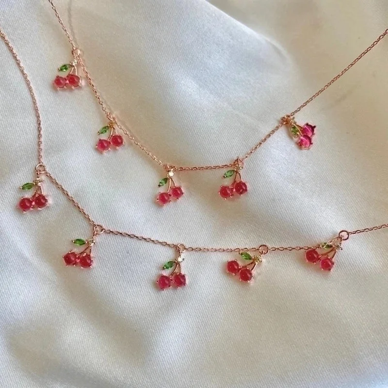 Valentine's Day Necklaces-Fashion Fruit Necklace In Bulk