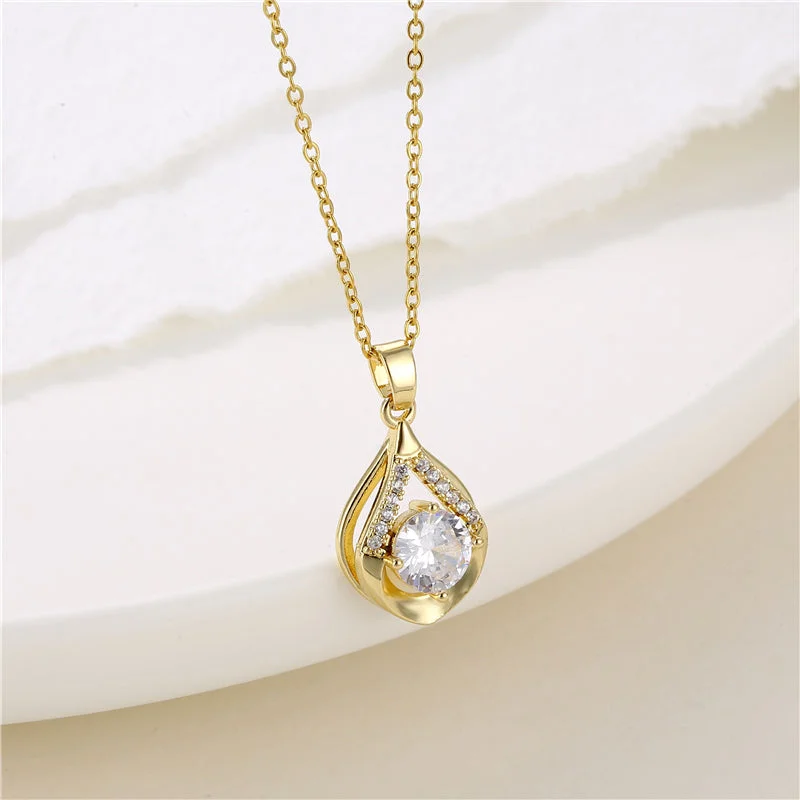 Drop-shaped diamond