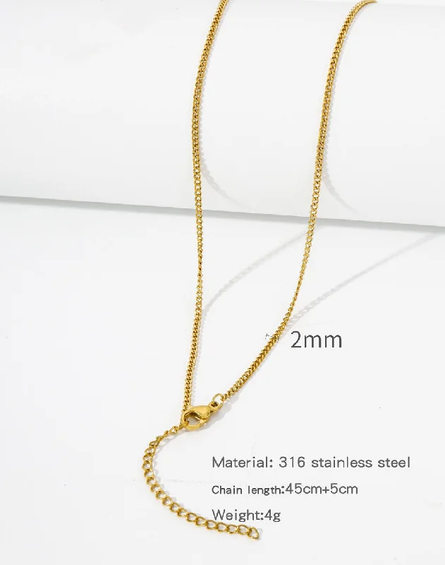 HC0026G2045- Small Cuban Chain