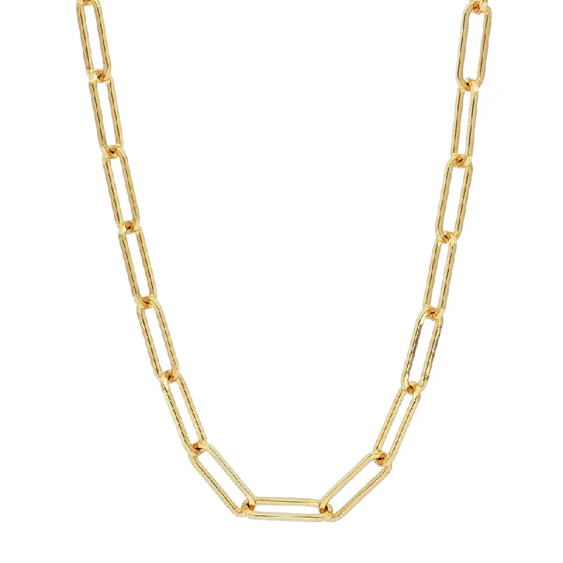 Flat chain 40 5cm gold 3mm