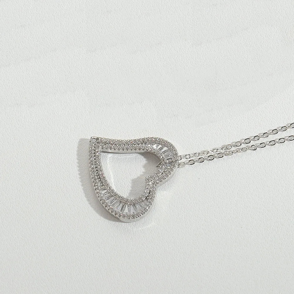 Hollow Heart (Silver)