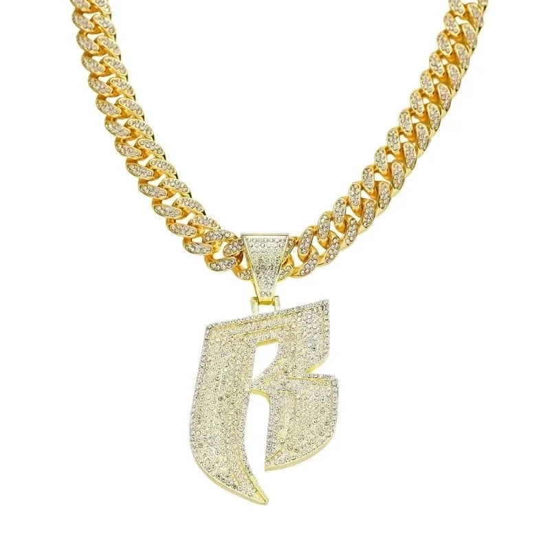 Single Pendant-Gold (Letter B)