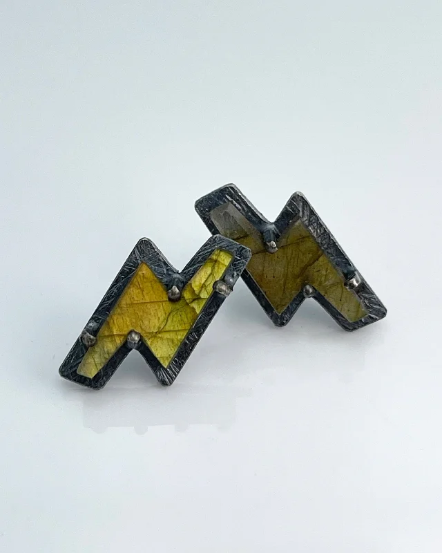 Statement Earrings-Heather Guidero Lightening Bolt Earrings