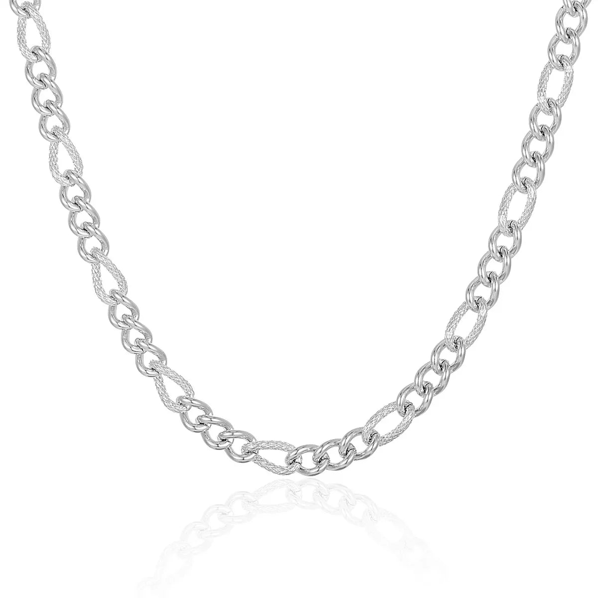 Silver (Chain Length 45 5cm)