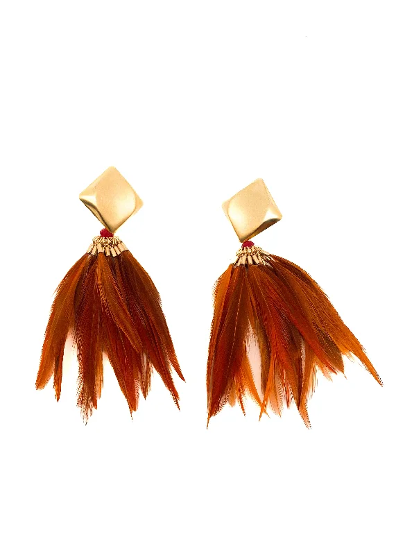 Trendy Gold Earrings-Amelia II