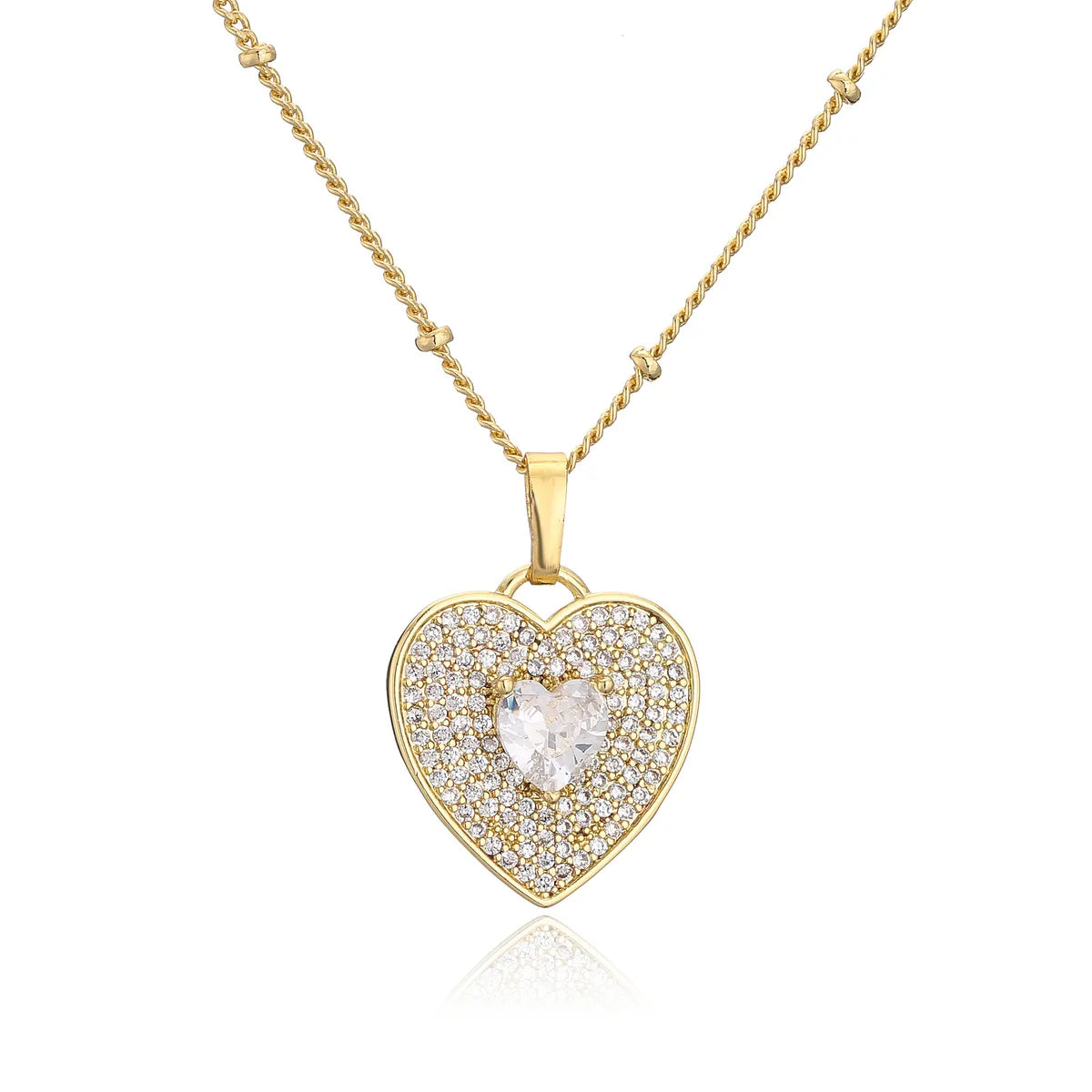 Golden Heart White Diamond