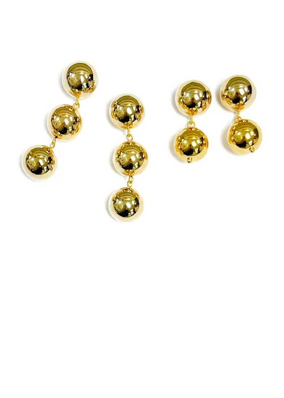 Gold and Diamond Earrings-Johnson