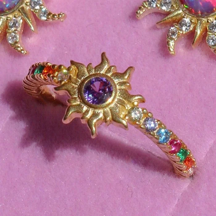 Colored Ring (Open Ring)