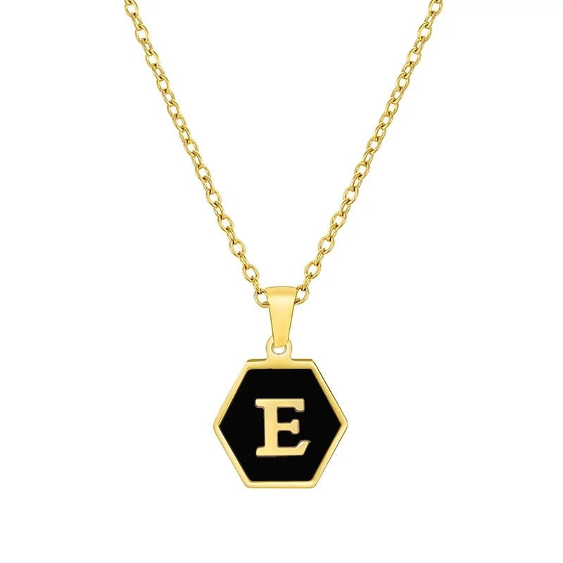 Black E (Including Chain)