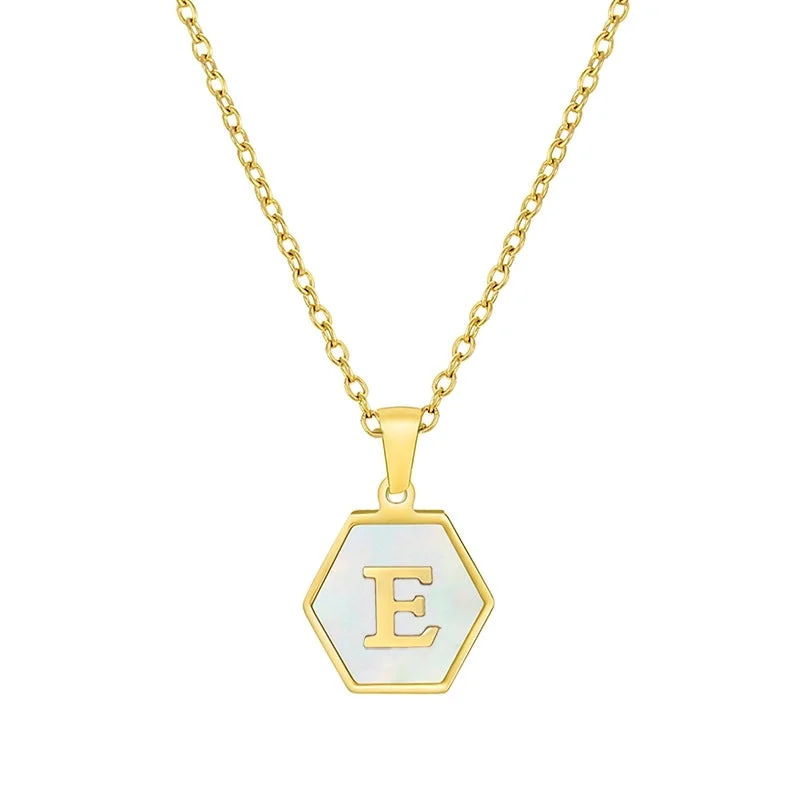 White Shell E (Including Chain)