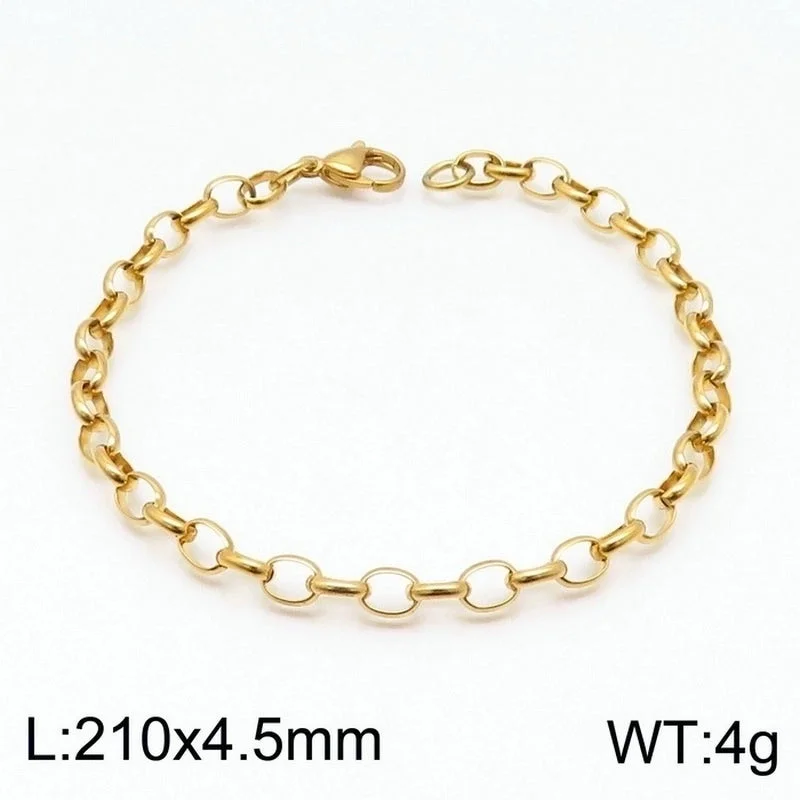 Gold 210 * 4.5mm = Bracelet KB146827-Z