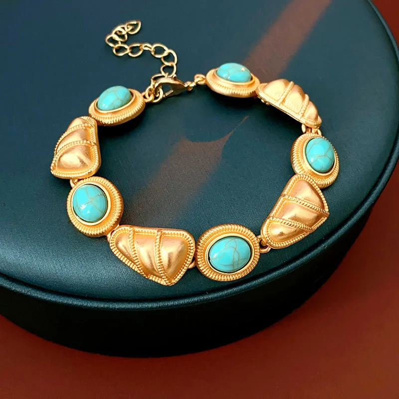 Bracelet - Gold - Blue