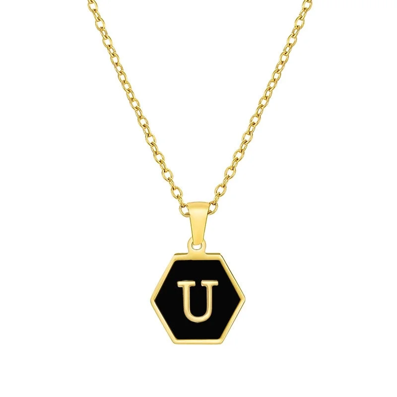 Black U (Including Chain)