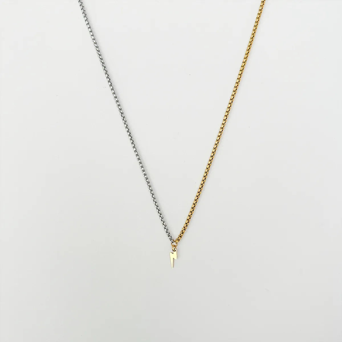 Two-Tone Chain Golden Lightning