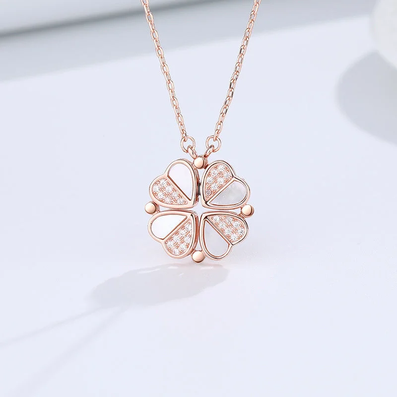 White Copper Plated Rose Gold