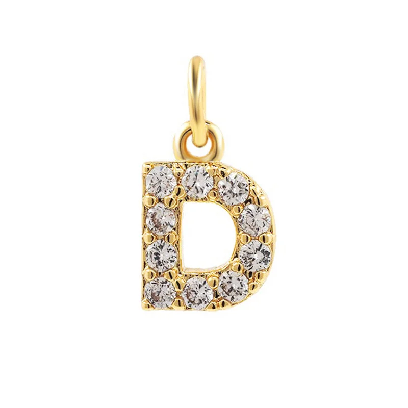 Single Letter Pendant D