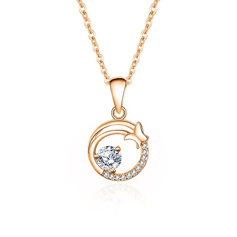 FDDZ-009 (Moissanite Rose Gold)