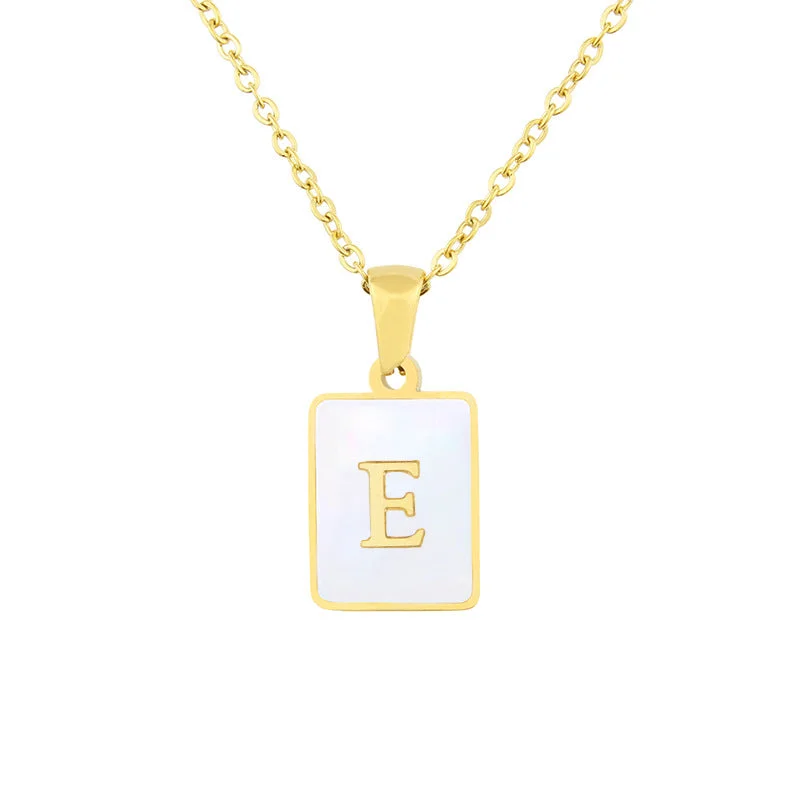 Letter E