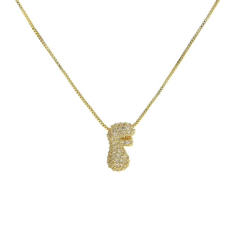 Gold Necklace F