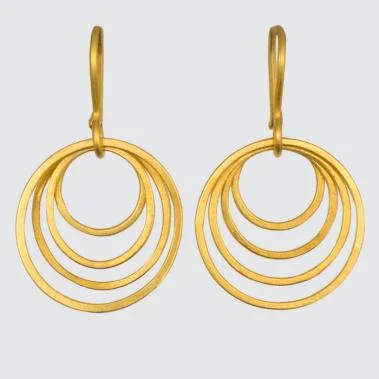 Cute Earrings-Small Whisper Hoop Earrings