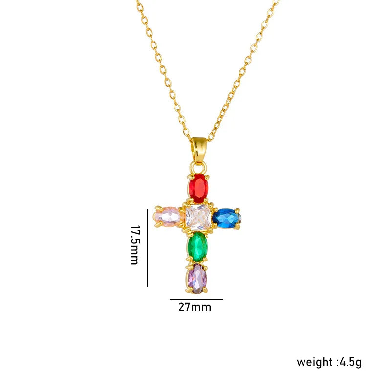 Colored Cross A302