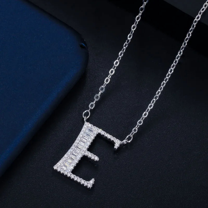 Letter E (with Chain)