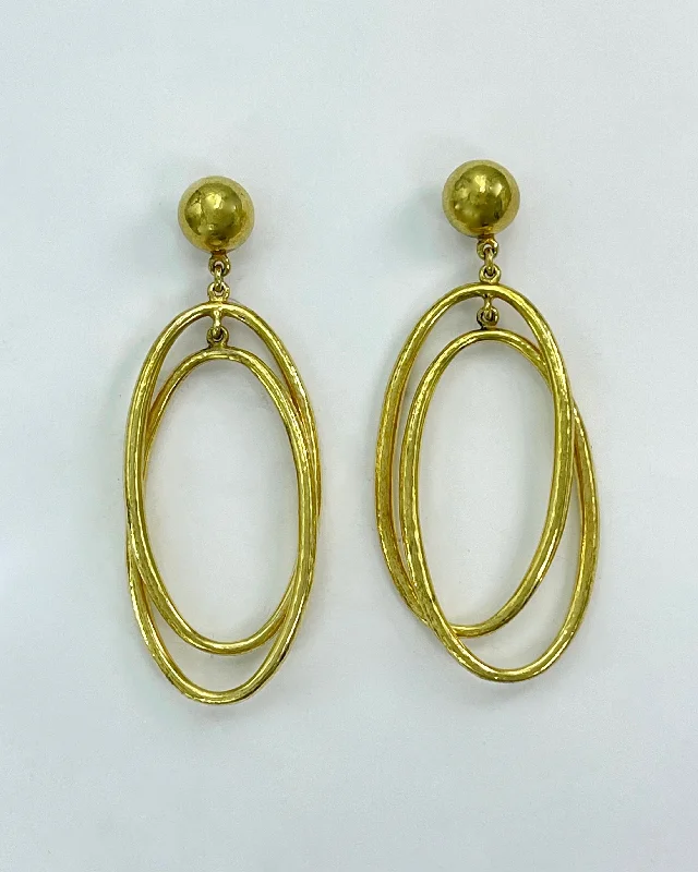 Eco-Friendly Earrings-Vaubel Designs Ovals Drop Earrings