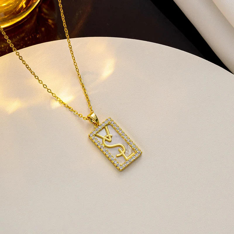 509 Letter Zhenbei Necklace