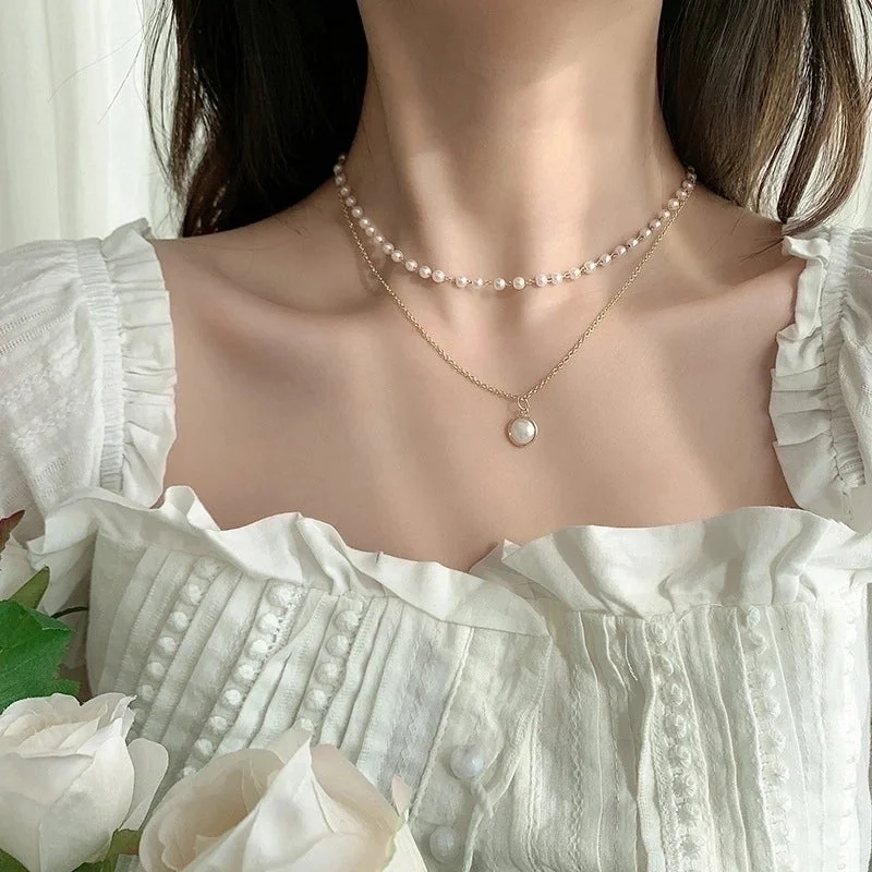 Pearl Necklace (7cm)