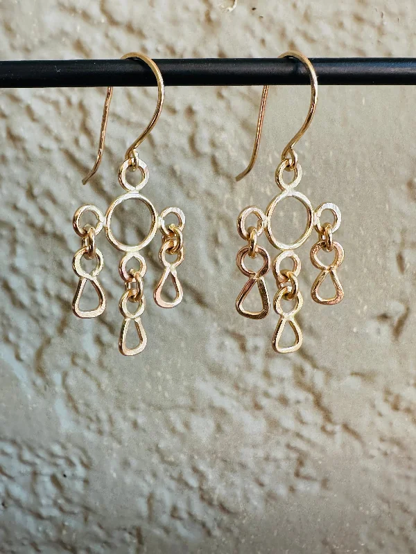 Minimal Earrings-Relic No. 5 ~ 14k Gold Fill Earrings