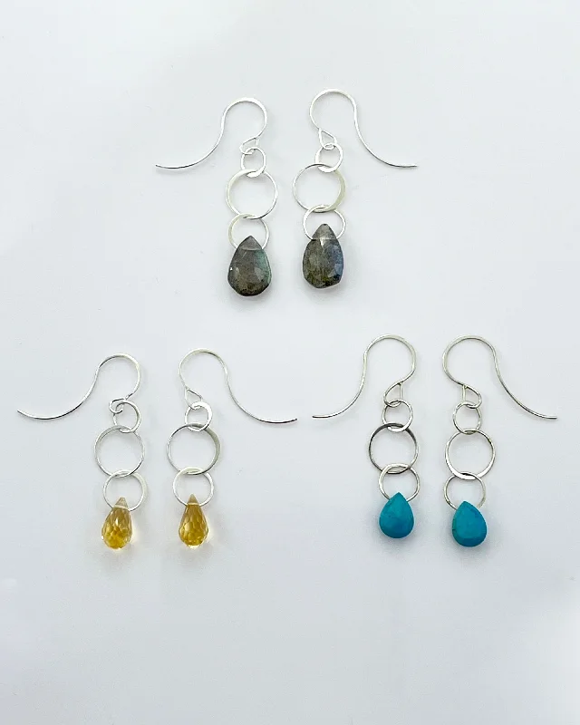 Bold Earrings-Melissa Joy Manning Single Small Drop Earrings